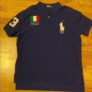 Big Pony Italy Polo Ralph Lauren USA 9/10 Large